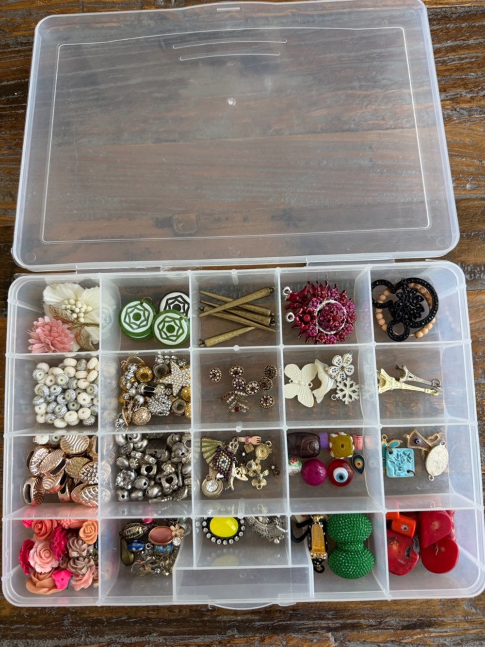 Jewelry Materials Lot with Box